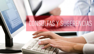 Consultas y sugerencias